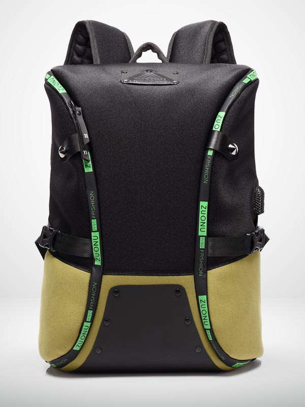 cool black backpack rucksack from henry bags